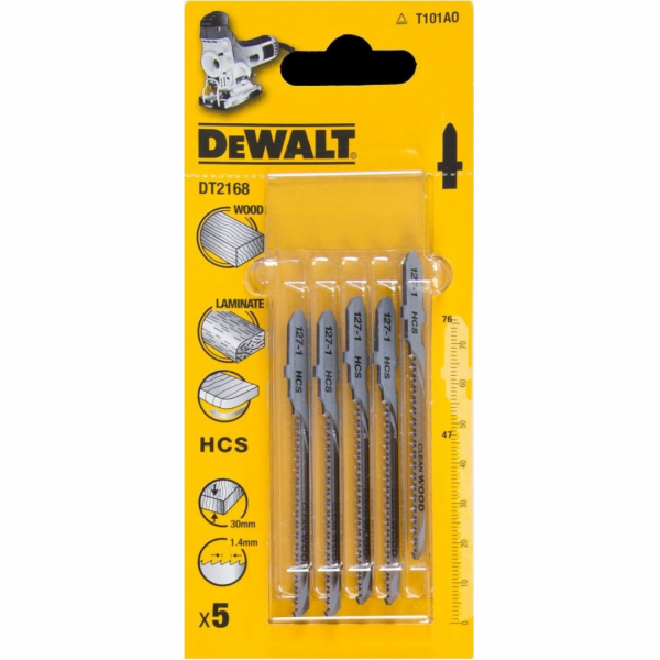 Dewalt Pilový kotouč na dřevo a laminát typ T HCS 76x47mm...