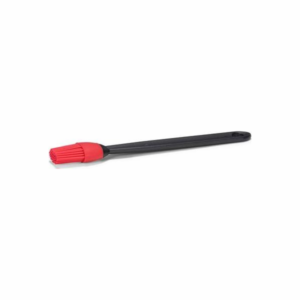 Štětec na těstoviny 22 cm červený silikon