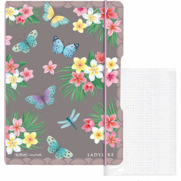 Herlitz Notebook A5 40 000 bodů My.Book PP s gumou HERLITZ