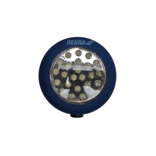 Dedra LED 24 kulatá s bateriemi L1000