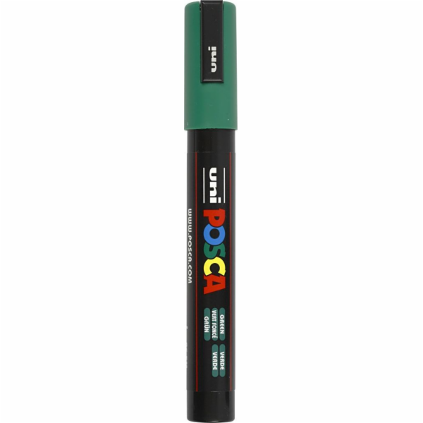 ZNAČKOVAČ S PLAKÁTOVOU BARVA UNI PC-5M POSCA, ZELENÁ