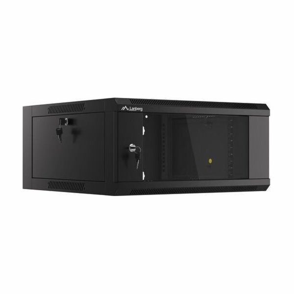 Skříň Lanberg ZÁVĚSNÝ RACK INSTALAČNÍ SKŘÍŇ 19" 4U 600 ČE...