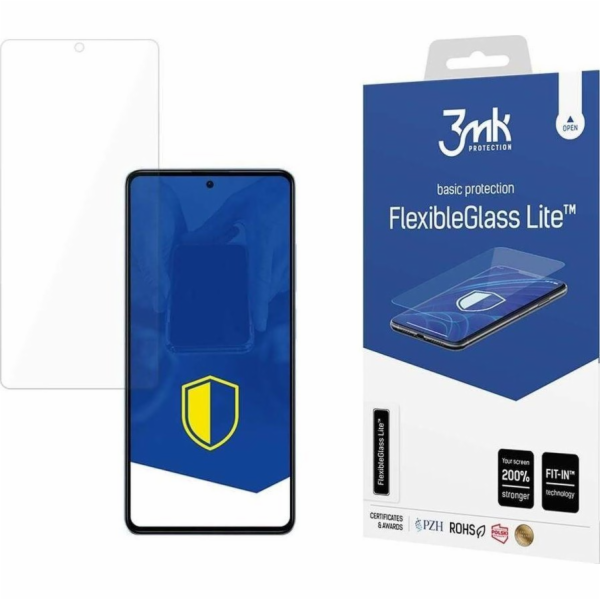 Tvrzené sklo 3MK Xiaomi Redmi Note 12 Pro 6H FlexibleGlas...