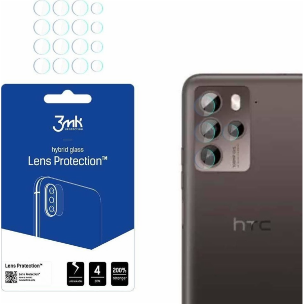 3MK Hybridní sklo proti praskání HTC U23 Pro - Ochrana ob...