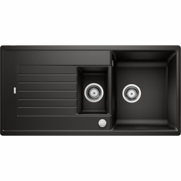 Blanco Zia 6 S Silgranit černý dřez s automatickou zástrč...