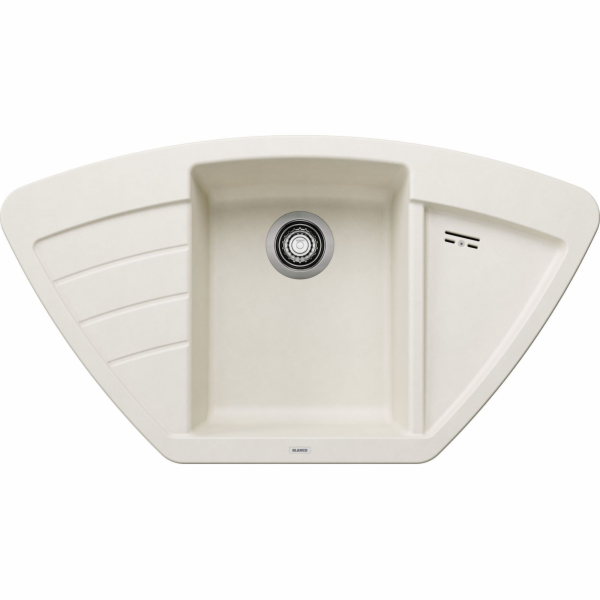 Dřez Blanco.ZIA 9 E Silgranit dřez, jemný bílý roh
