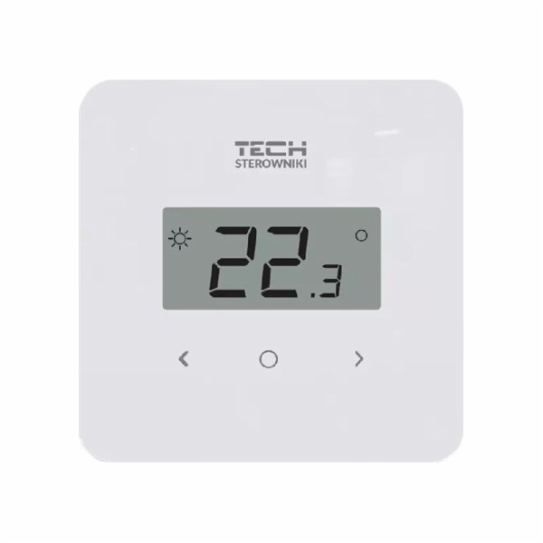 Tech T-2.1 drátový pokojový ovladač, dvoustavový s měření...