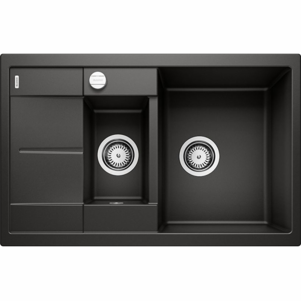 Blanco Metra 6 S Compact Silgranit PuraDur dřez, černý, o...