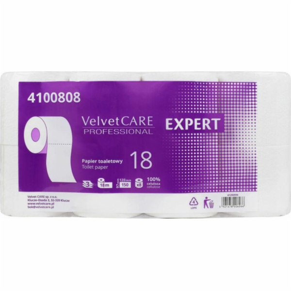 Velvet Expert toaletní papír 3w A8 8ks. (61250594)