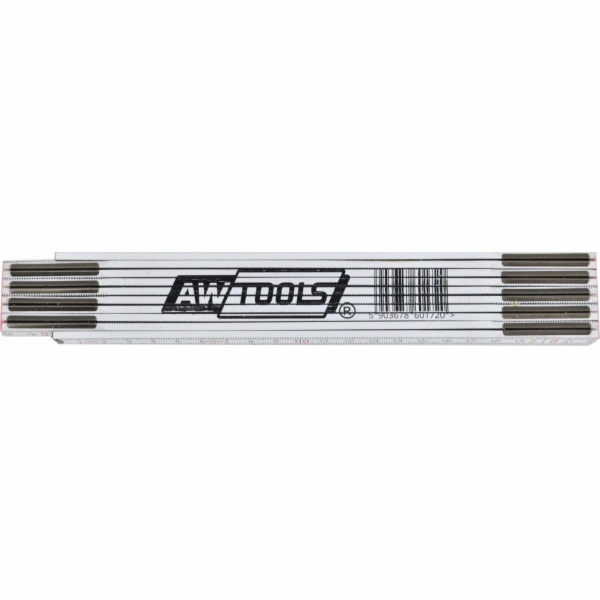 AWTools DŘEVĚNÁ SKLÁDACÍ MÍRA 2m AW27011