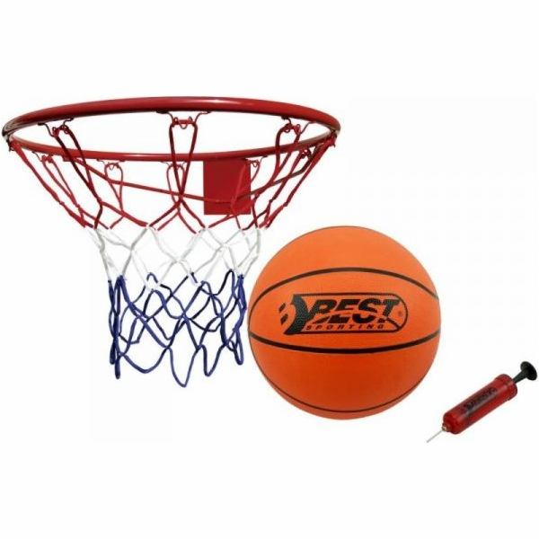Nejlepší sportovní basketbalový koš 45 cm s míčem a pumpou