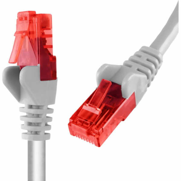 Spacetronik RJ45 CAT 6 U/UTP AWG24 kabel bílý 10m