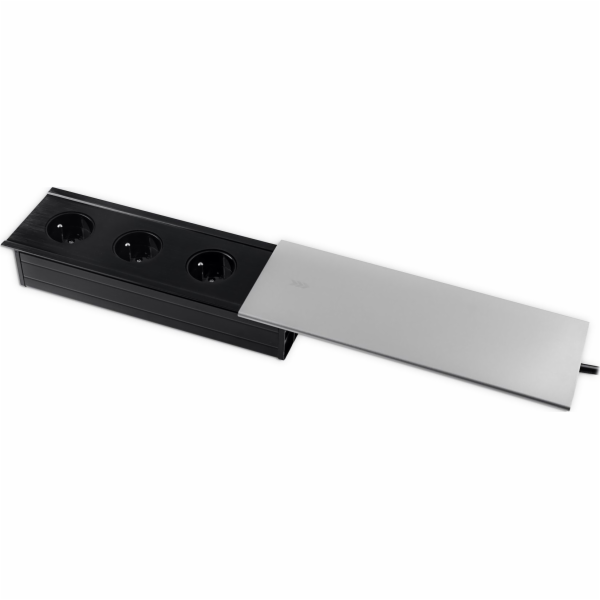 Spacetronik SPS-S33S Desktop Extension Socket Slider