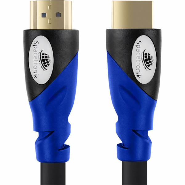 Spacetronik HDMI - HDMI kabel 10m modrý (5903031005998)