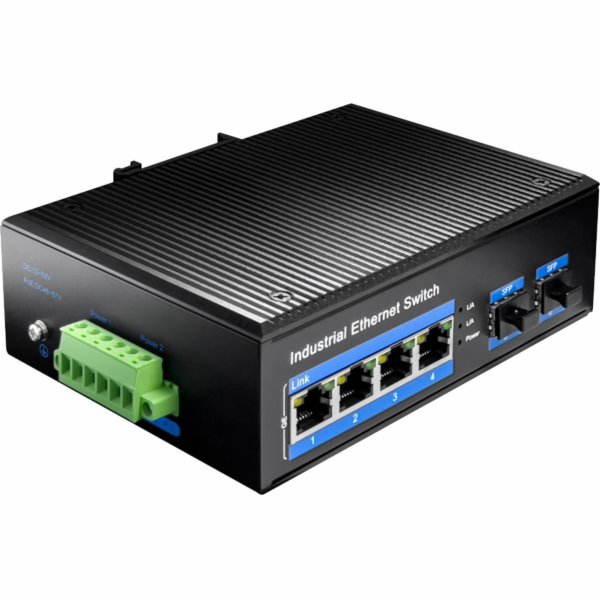 Cudy SWITCH PoE 4xRJ45 2xSPF 1Gbps průmyslové Cudy IG1004S2