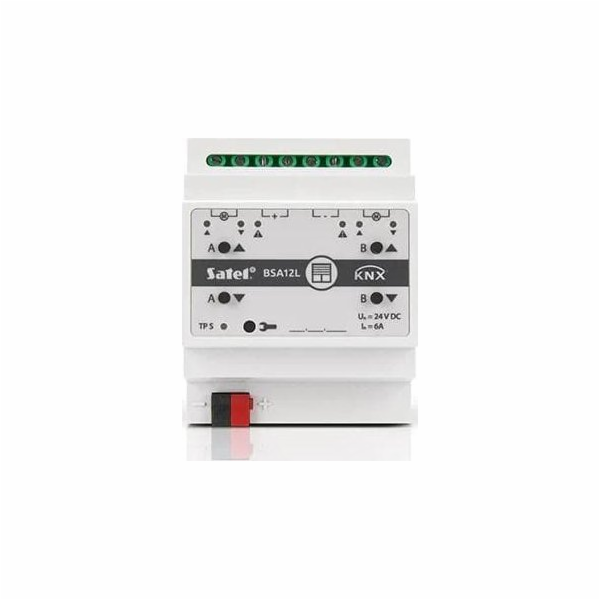 Satel SATEL KNX 2-kanálový žaluziový pohon 24V DC KNX-BSA12L