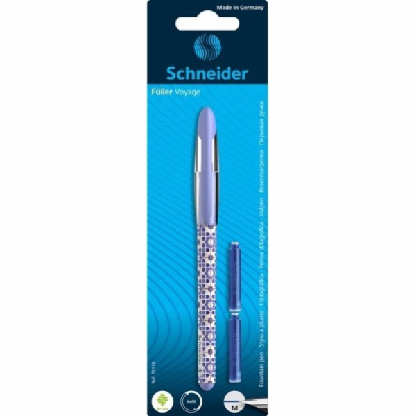 Plnicí pero Schneider Voyage M + 2 zásobníky mix