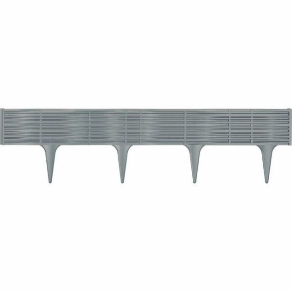 Prosperplast šedý kamenný lem Garden Border IBWI (IBWI-405U)