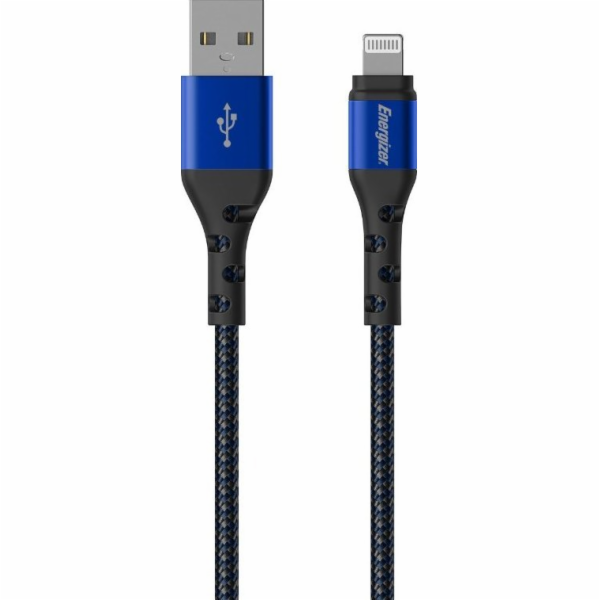 Energizer USB-A – Lightning USB kabel 2 m modrý (C520LKBL)