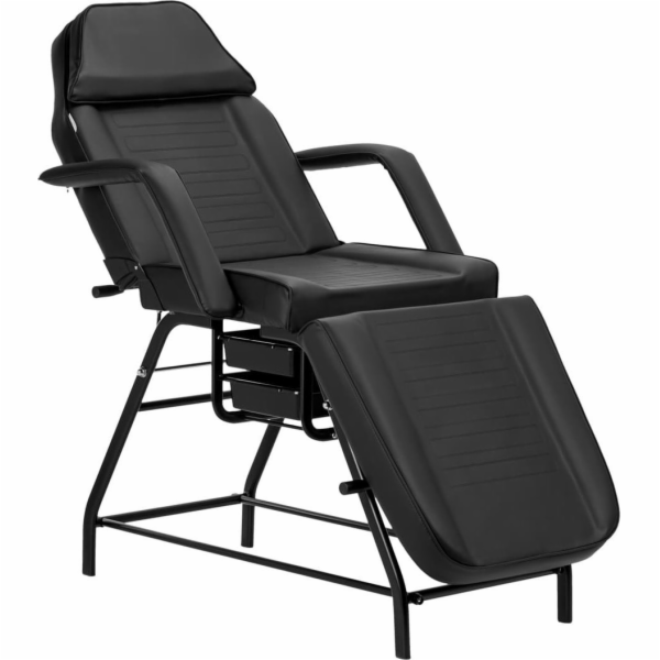 Kosmetické křeslo Activeshop 557A s černými kyvetami