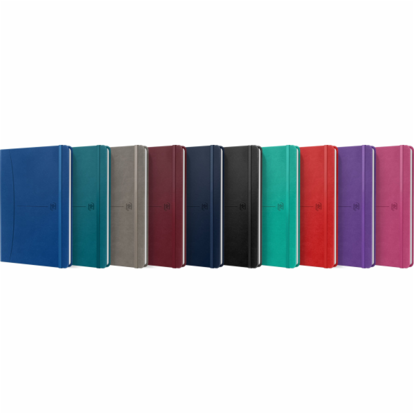 Oxford Notebook Oxford Signature A5/80k mřížka, mix barev
