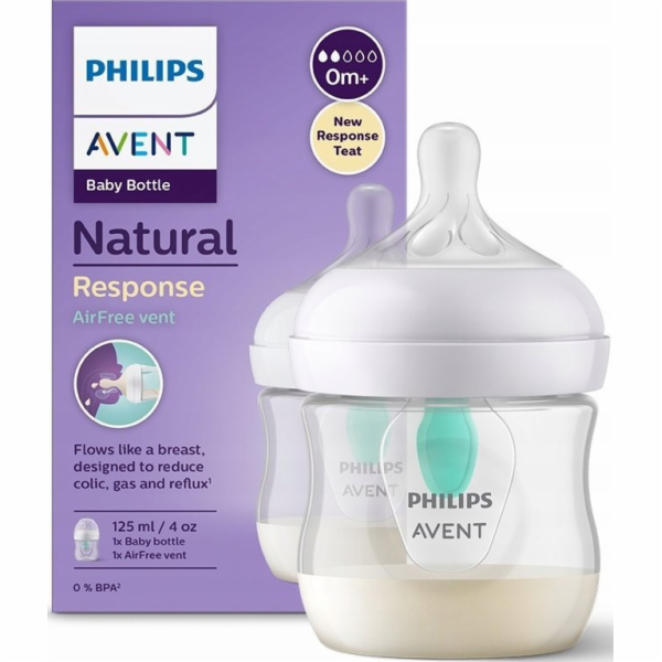 Philips Natural Responsive lahvička s bezvzduchovým venti...