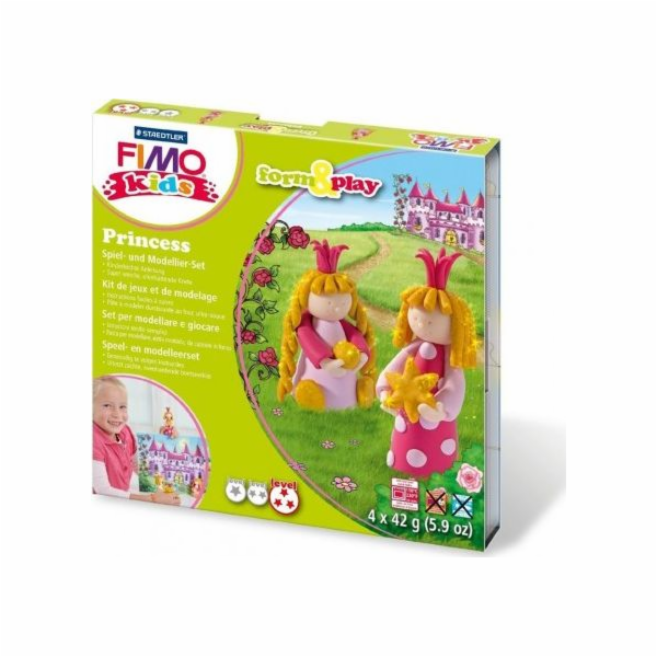 Fimo sada těsta na hraní pro děti Princezny