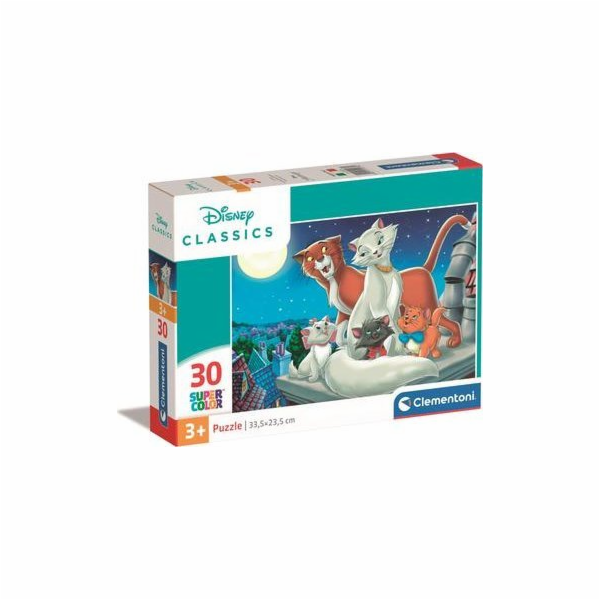 Clementoni CLE puzzle 30 SuperKolor Disney Classic 20278
