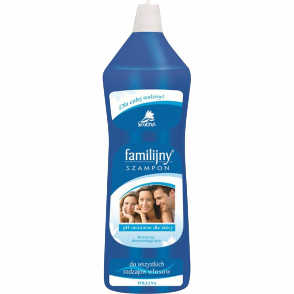 Rodinný šampon na vlasy modrý 500ml