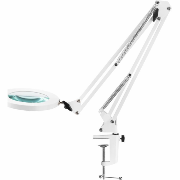 Activeshop LED GLOW 308 ZVĚTŠOVACÍ LAMPA NA DESKU, BÍLÁ