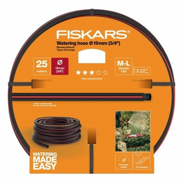 Fiskars zahradní hadice Q3, 19mm, 3/4   25m (1027100)