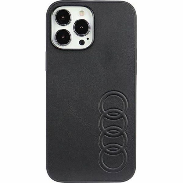 Audi Audi Synthetic Leather iPhone 13 Pro Max 6,7" černý/...