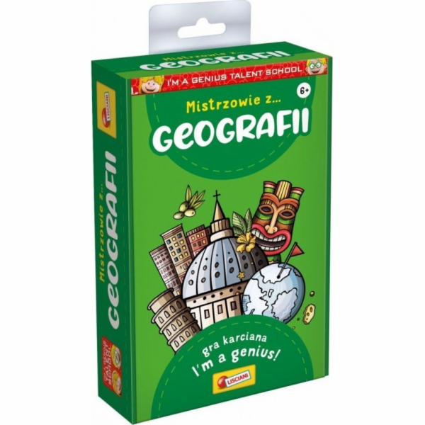 Lisciani LISCIANI JÁ JSEM GENIÁLNÍ MISTR GEOGRAFIE