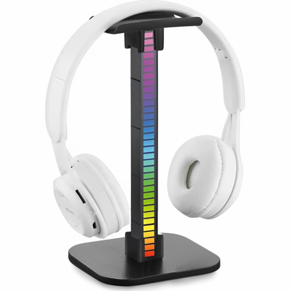 Mozos D11 - RGB LED stojan na sluchátka