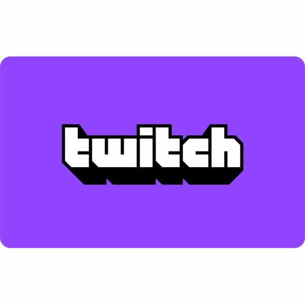Twitch dárkový kód 25 €