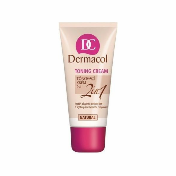 Dermacol Tónovací krém 2v1 Přírodní barvicí krém 30ml