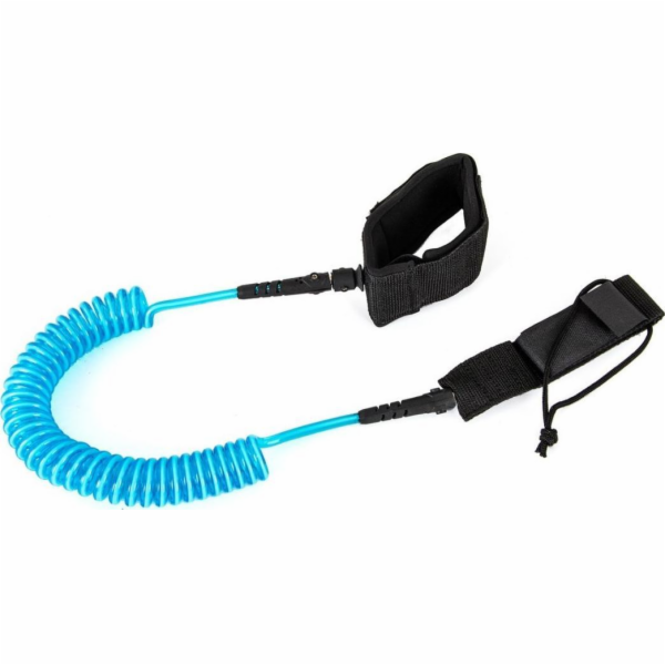 Bezpečnostní kabel Enero Enero pro desku SUP 10 stop modrý