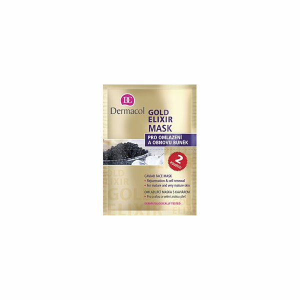 Dermacol Gold Elixir Mask 16ml
