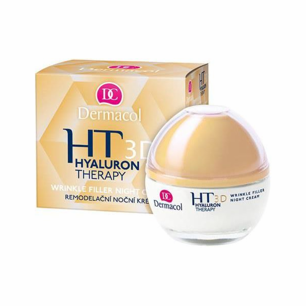 Dermacol Hyaluron Therapy 3D noční krém na obličej 50 ml