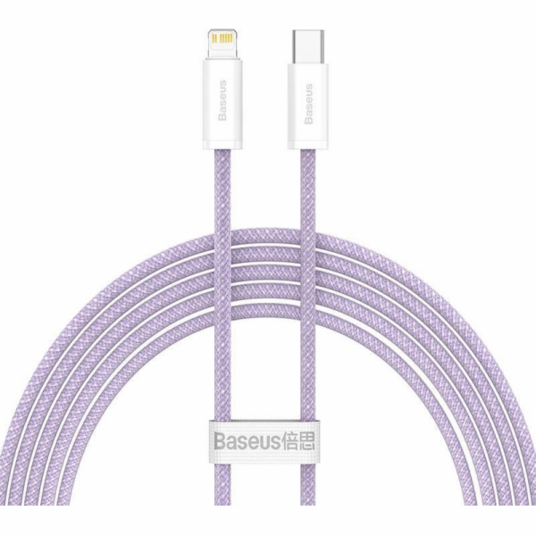 Baseus USB-C - Lightning kabel 2 m fialový (BSU3060PRP)