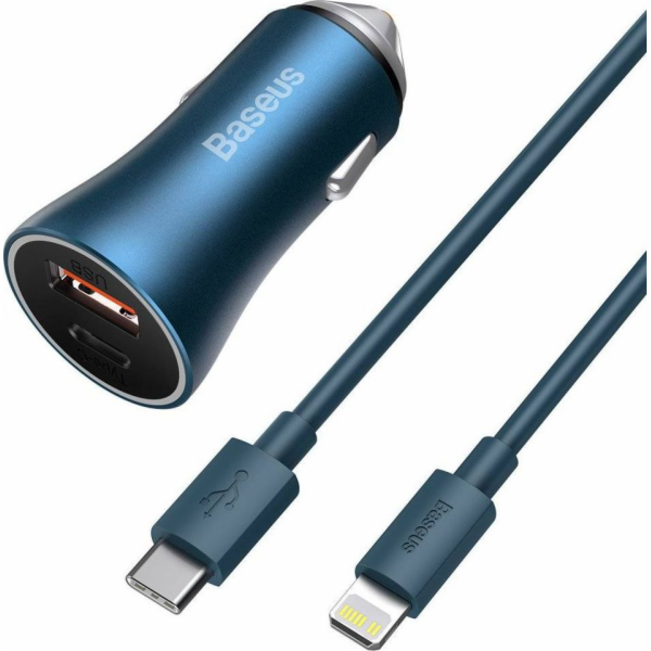 Nabíječka Baseus Golden Contactor Pro 1x USB-A 1x USB-C 3...