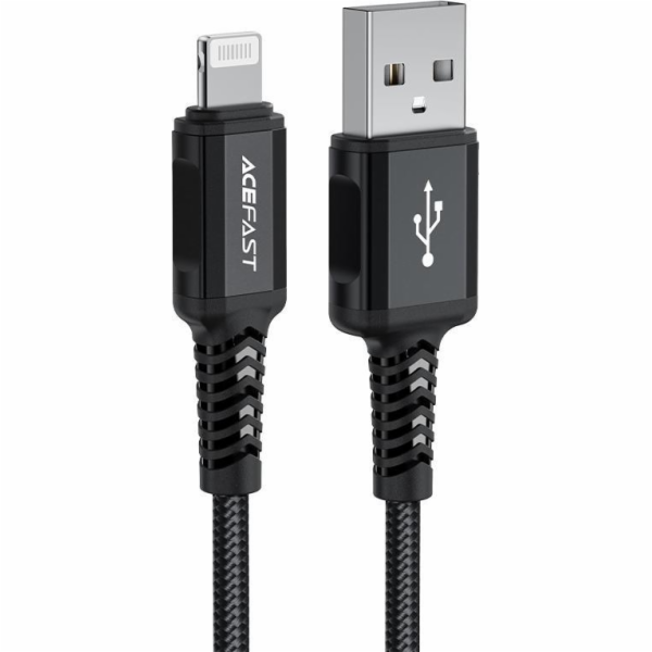 Acefast USB-A – Lightning kabel 1,8 m černý (6974316281313)