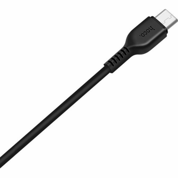 Hoco USB-A - USB-C USB kabel 1 m černý (6957531061182)