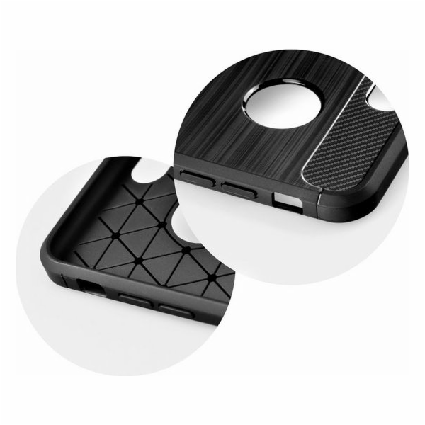 Karbonové pouzdro pro Samsung S8 G955 Plus black/black