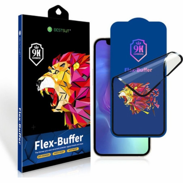 Bestsuit Hybridní sklo Bestsuit Flex-Buffer 5D s antibakt...