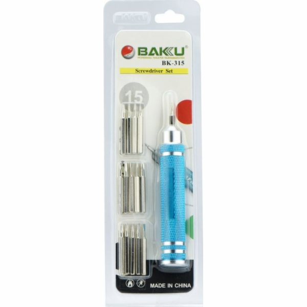 BAKU šroubovák se sadou bitů (BK-315)