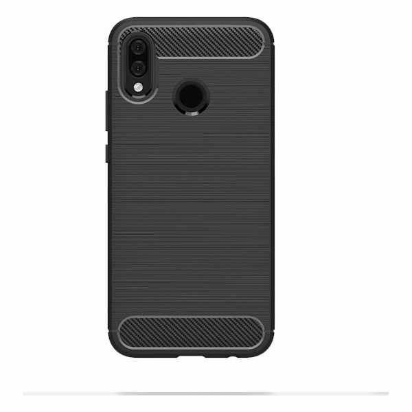Karbonové pouzdro pro Huawei P20 Lite černé