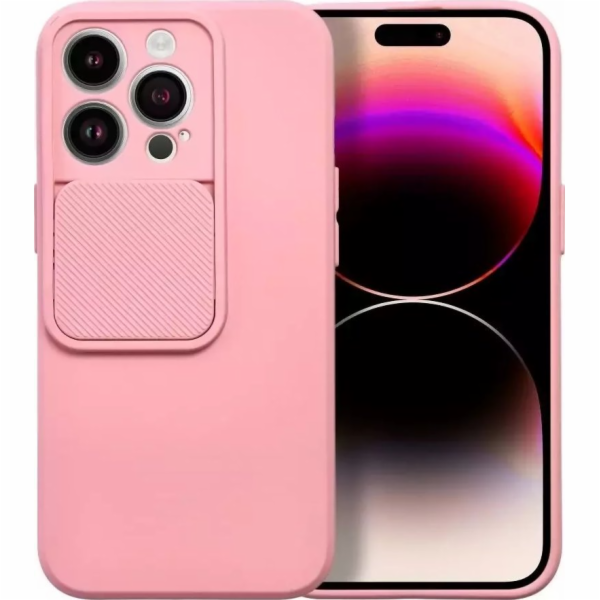 Pouzdro 4kom.pl SLIDE pro Apple IPHONE 13 Pro, světle růžové