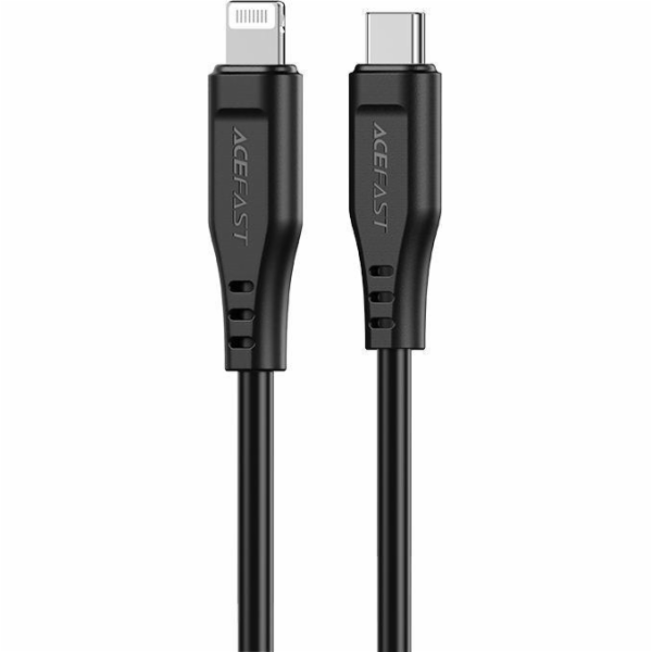 Acefast USB-C – Lightning kabel 1,2 m černý (6974316280804)