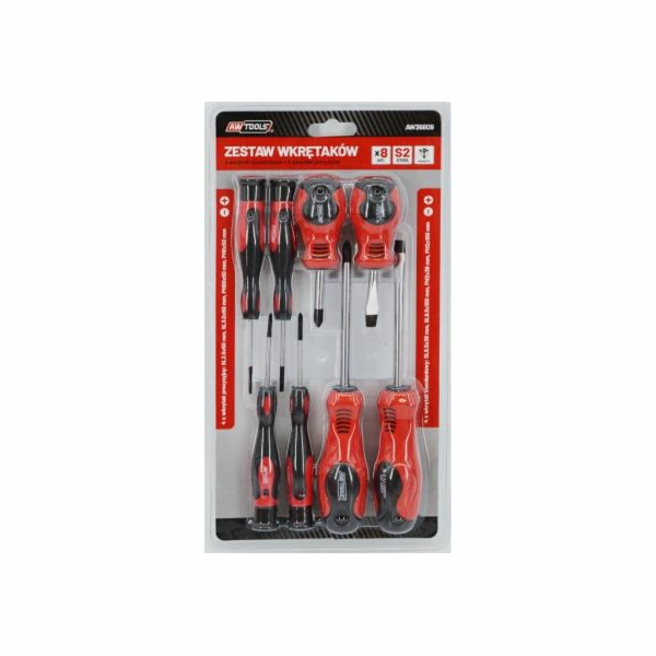 AWTools S2 + sada přesných šroubováků 8 ks. (AW36809)